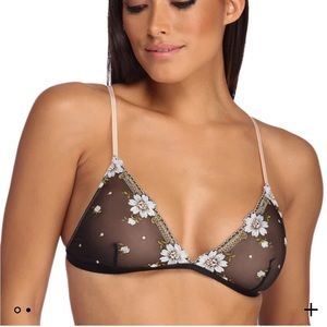 Floral Mesh Bralette!
